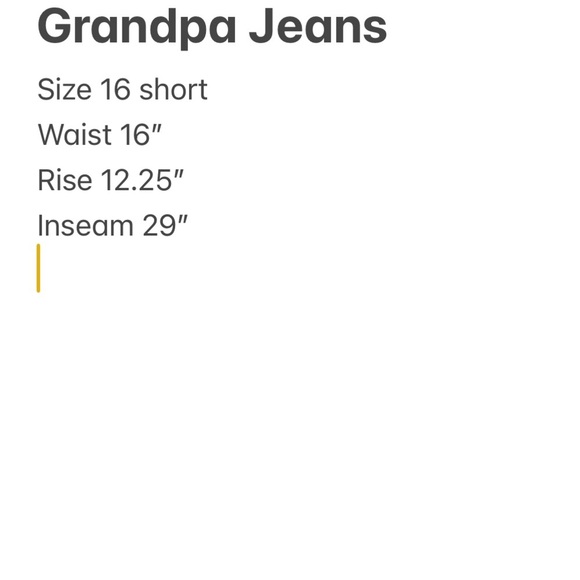 Women’s Relaxed Fit Blue Jeans with Classic Style Size 16 short Grandpa Jeans - Picture 7 of 7